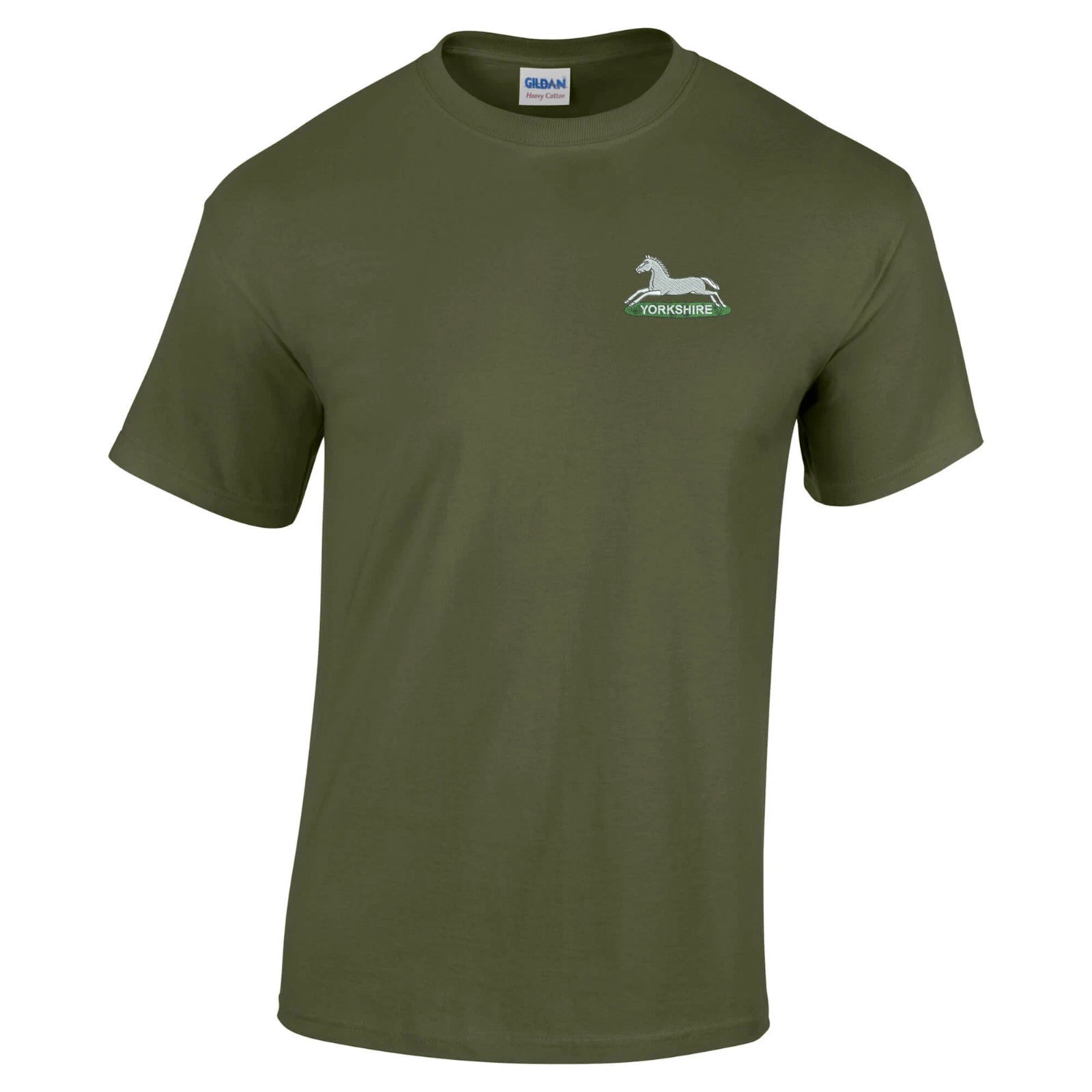OFFICIAL Prince of Wales's Own Regiment of Yorkshire Embroidered T-Shirt