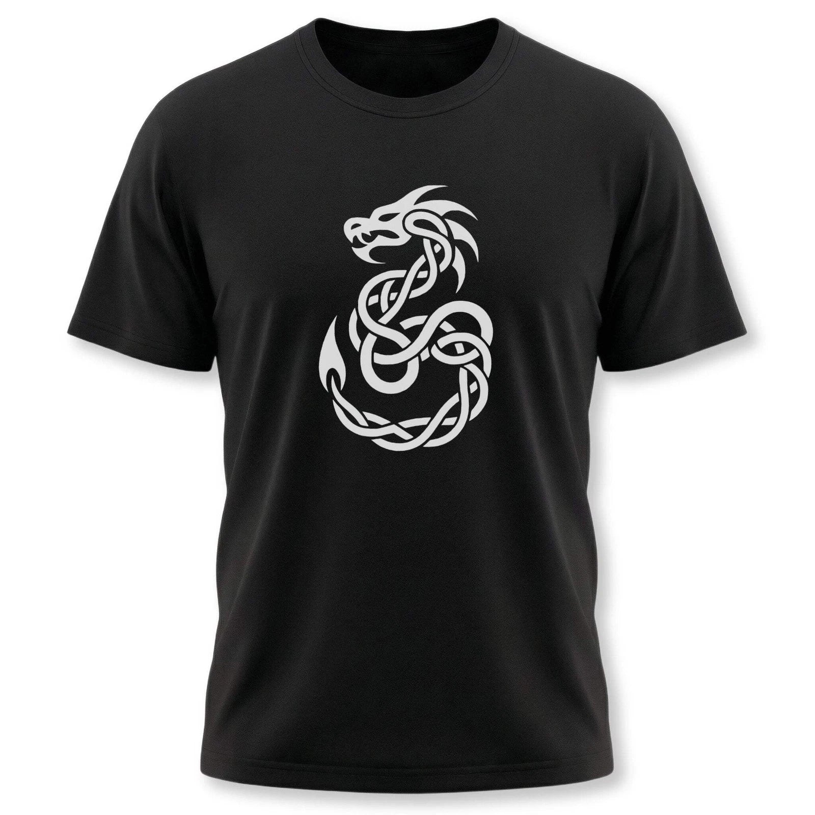 Celtic Dragon Knotwork T-Shirt | Unisex Graphic Print Tee Shirt Design
