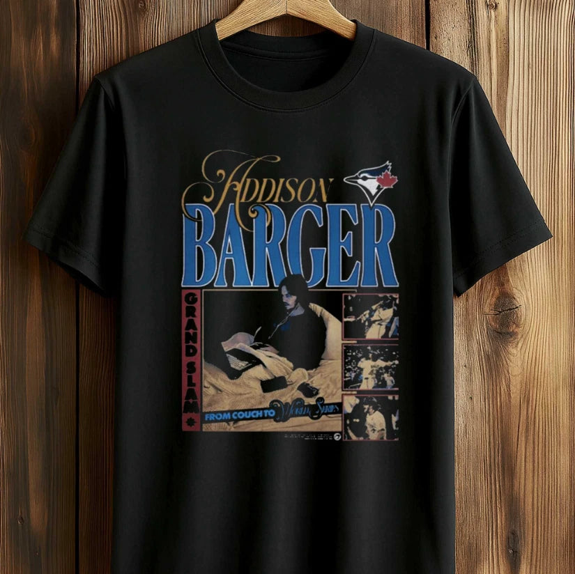 2026 Giveaway Blue Jays Addison Barger Couch T-Shirt