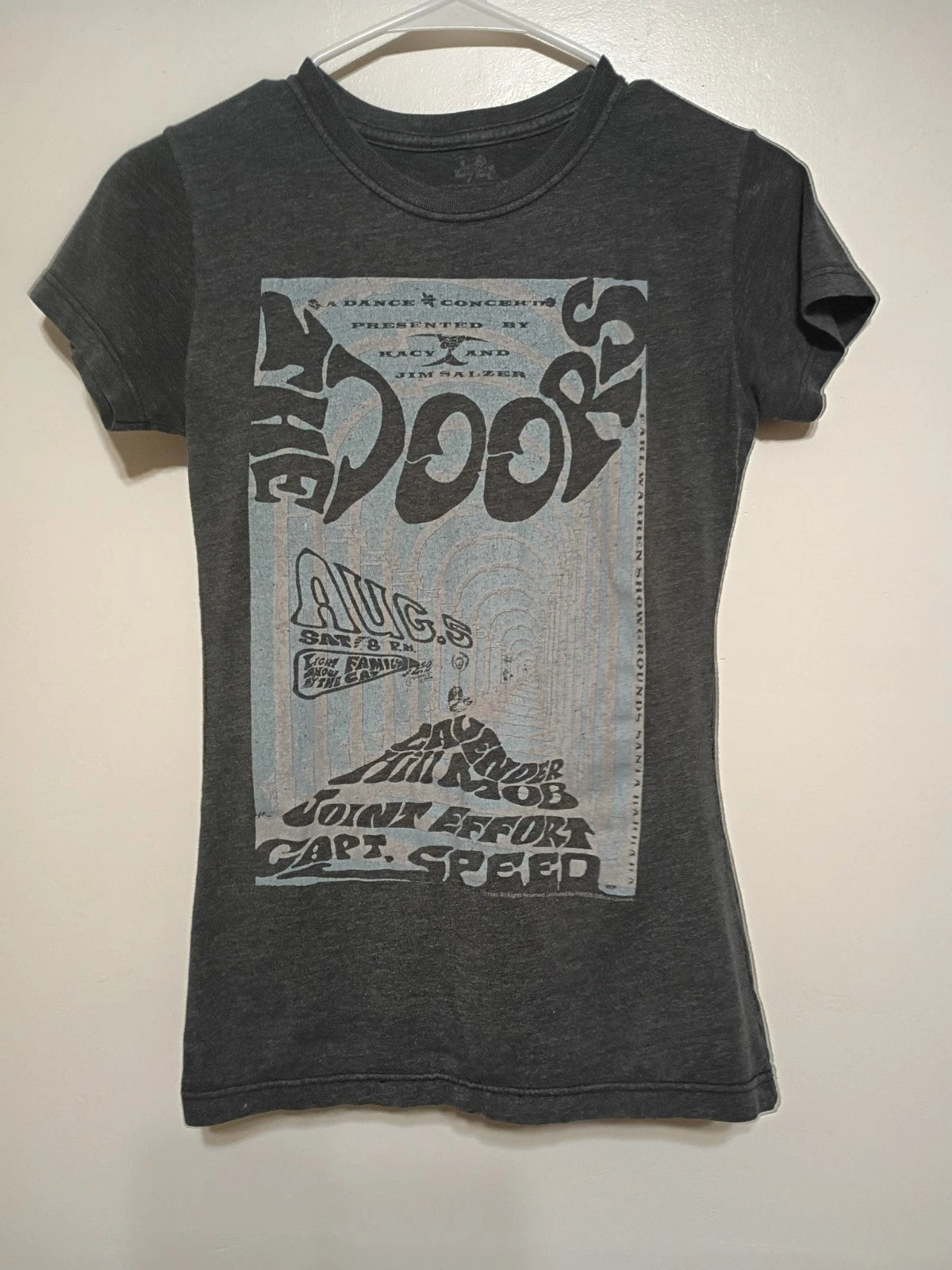 The Doors "Dance Concert" Poster Vintage 1985 Women's T-shirt