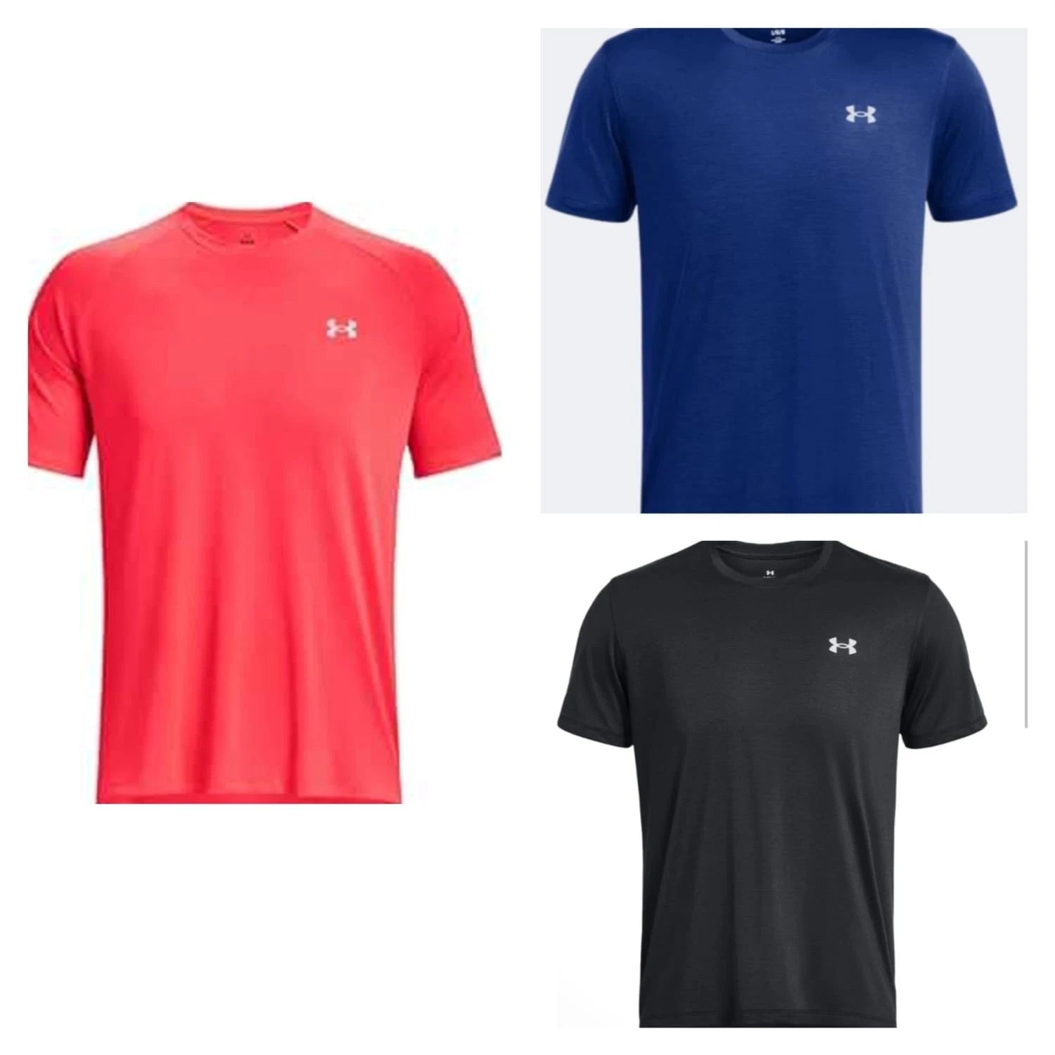 Under Armour Mens Tech T-Shirt Short Sleeve Fitness Running Training