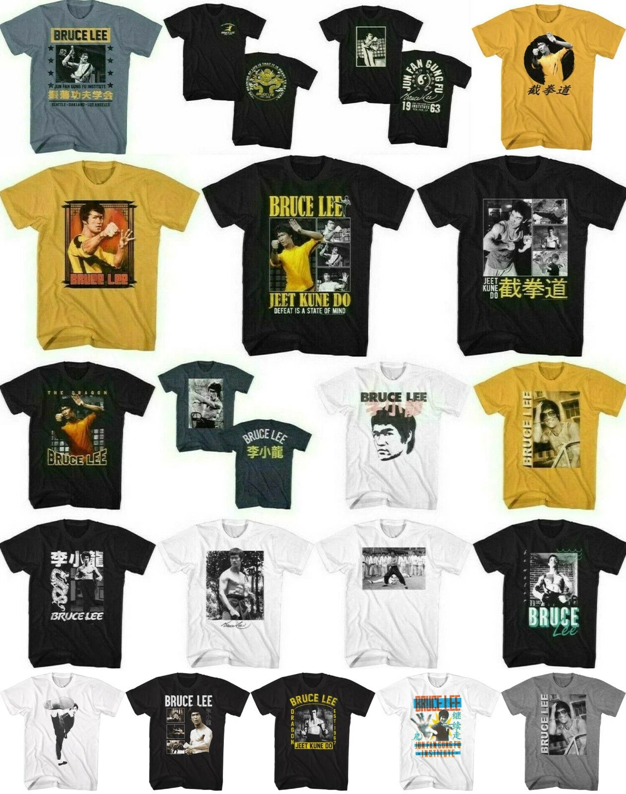 Pre-Sell Bruce Lee Martial Arts Licensed T-Shirt #4