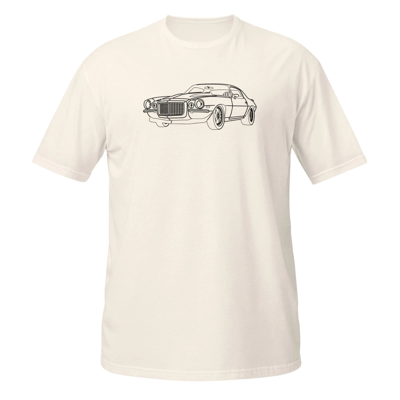 Comfy T-Shirt For Chevrolet Camaro 1971 Car Lovers Birthday Gift Stylish Tee