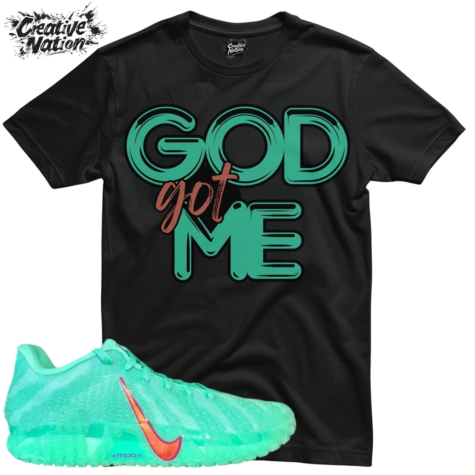 Shirt To Match 3 Twelve Time Unisex Tee Sneaker Shirt GOD Got Me Shirt