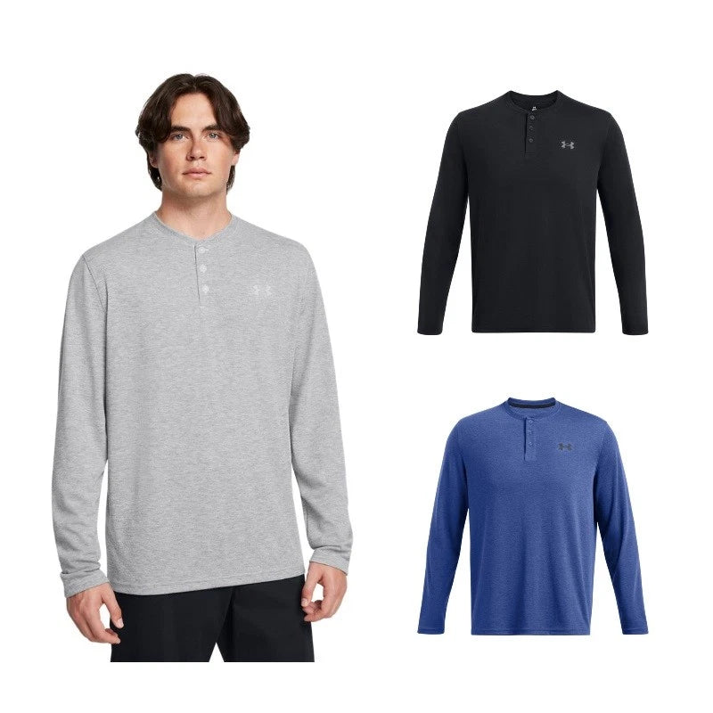 Under Armour 1386997 Men's UA Storm ColdGear® Infrared Long Sleeve Henley Shirt