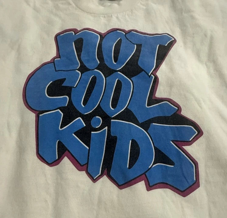 90s Street Style Men’s Size XL T-Shirt “Not Cool Kids” Urban, Skater, Graffiti