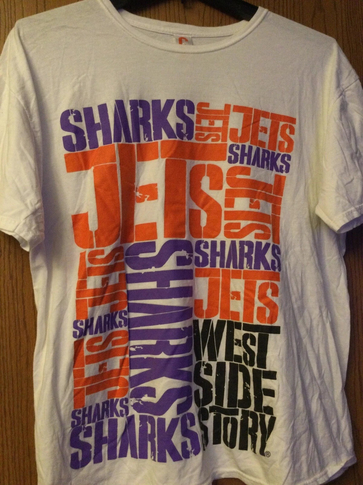 West Side Story - “Sharks And Jets” - White Shirt - XL - Creative Goods
