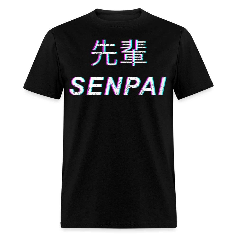 Senpai Japanese Aesthetic Anime Manga shirt Gift Clothing for Fans T-Shirt size