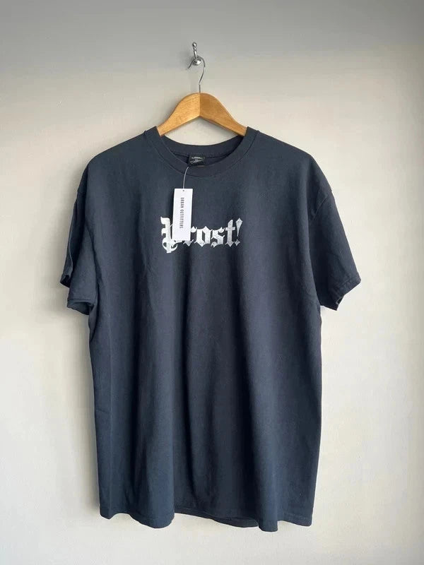Urban Outfitters Men's Prost Graphics Tee Black T-shirt Size UK M BNWT RRP £25