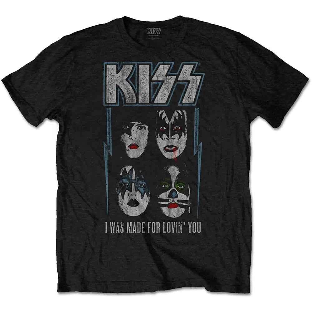 Kiss Made For Lovin' You Official Tee T-Shirt Mens Unisex
