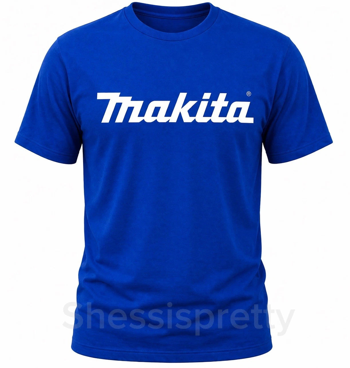 Makita T-Shirt Hombre Algodón Premium | Camiseta Trabajo Durable Cómoda