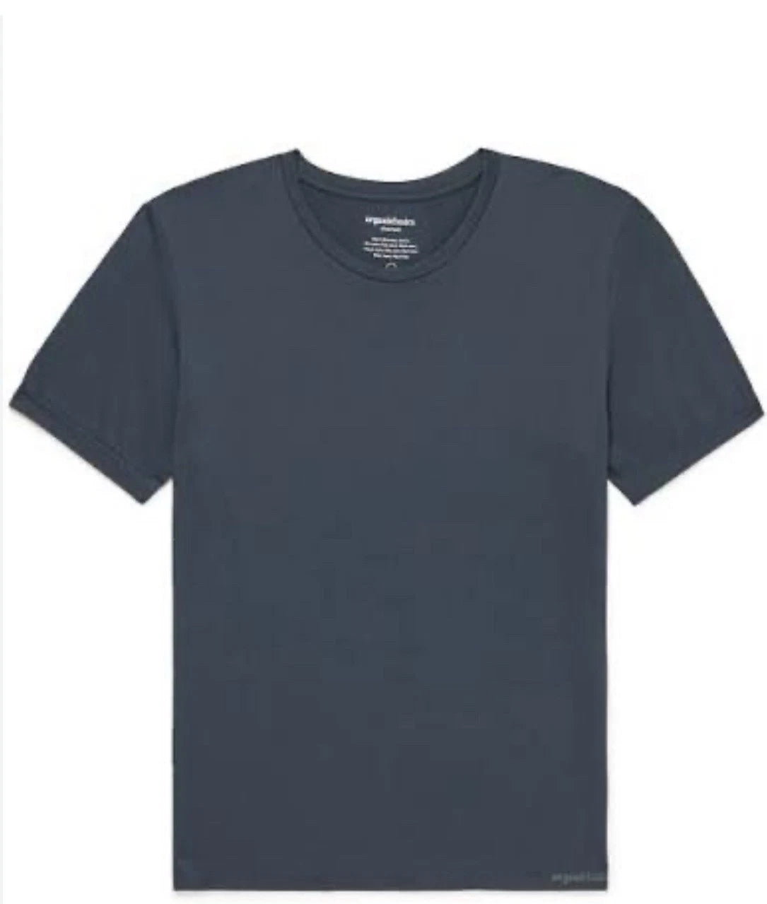 New w Tags ORGANIC BASICS - SilverTech Active  Nylon T-Shirt - Blue Medium/Large