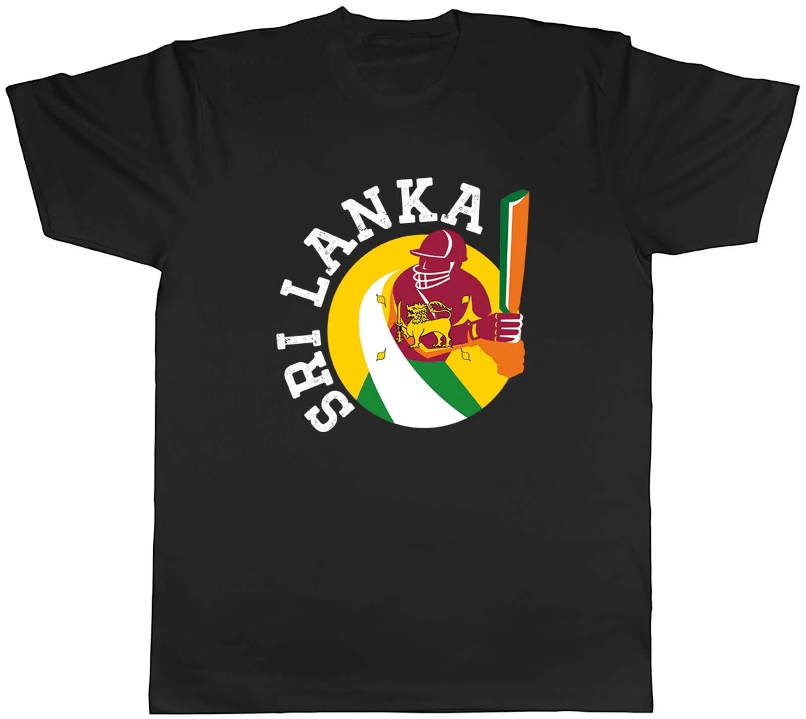 Cricket Sri Lanka Sports Mens Unisex T-Shirt Supporters Fans Tee Gift