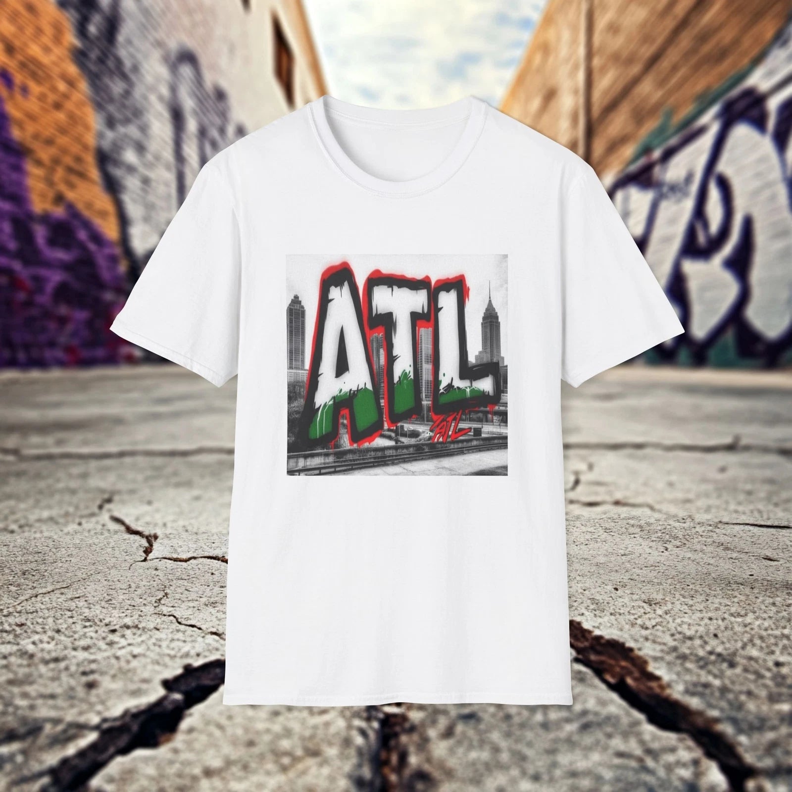 Cool ATL Graphic T-Shirt, Urban Streetwear, Unisex Casual Tee,