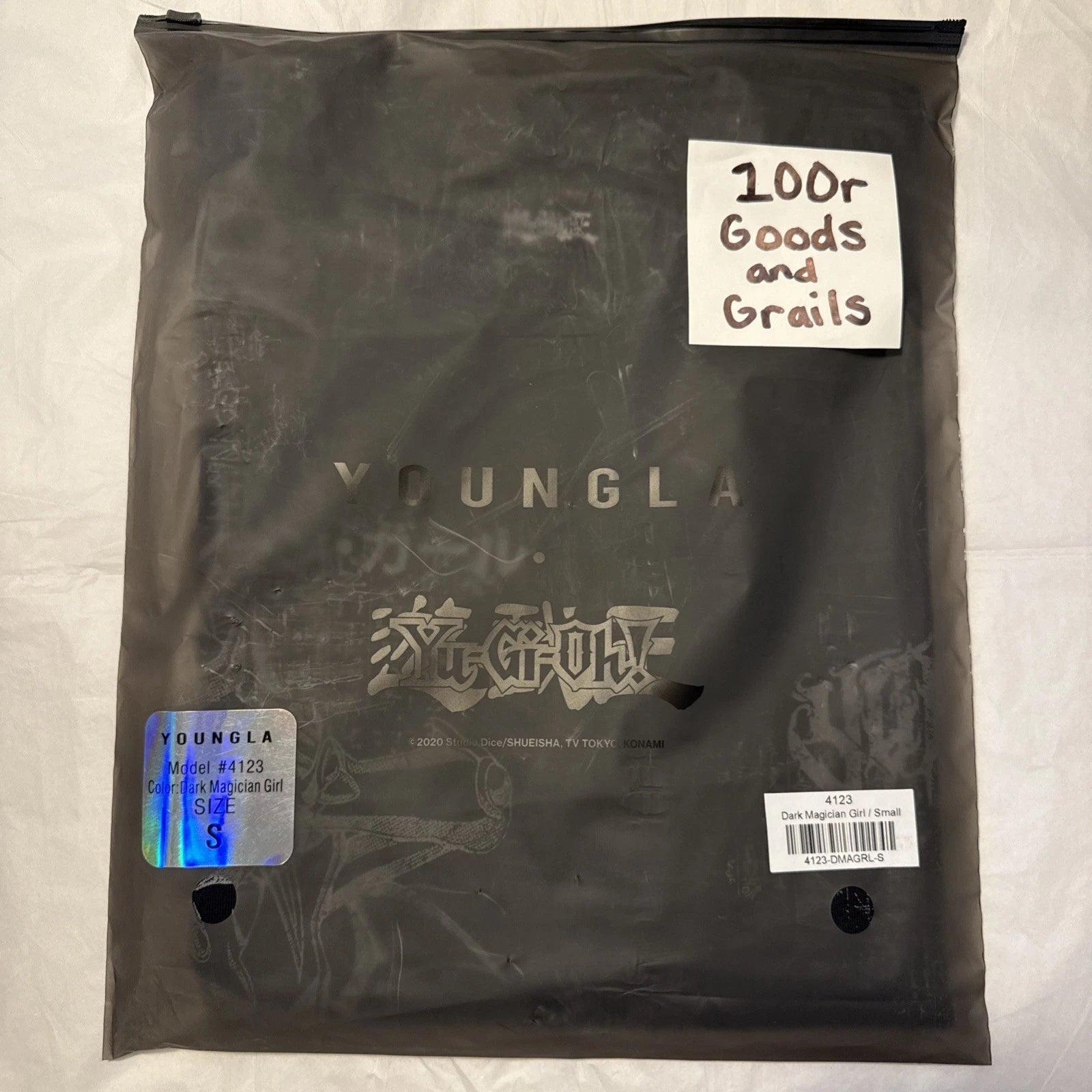 YOUNGLA - 4123 - YLA YU-GI-OH! TEES - DARK MAGICIAN GIRL - SMALL