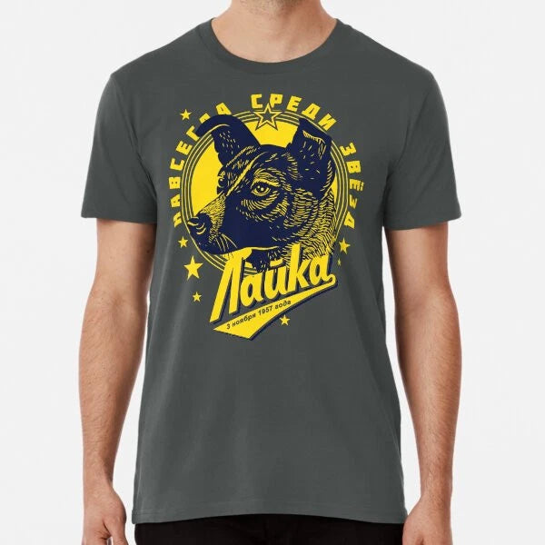 Laika Premium T-Shirt S to 5XL Made in the AU/USA T-Shirt