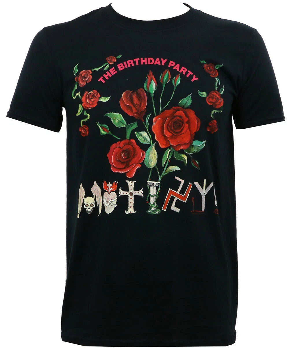 Authentic THE BIRTHDAY PARTY Band Mutiny! Slim Fit T-Shirt S M L XL 2XL NEW
