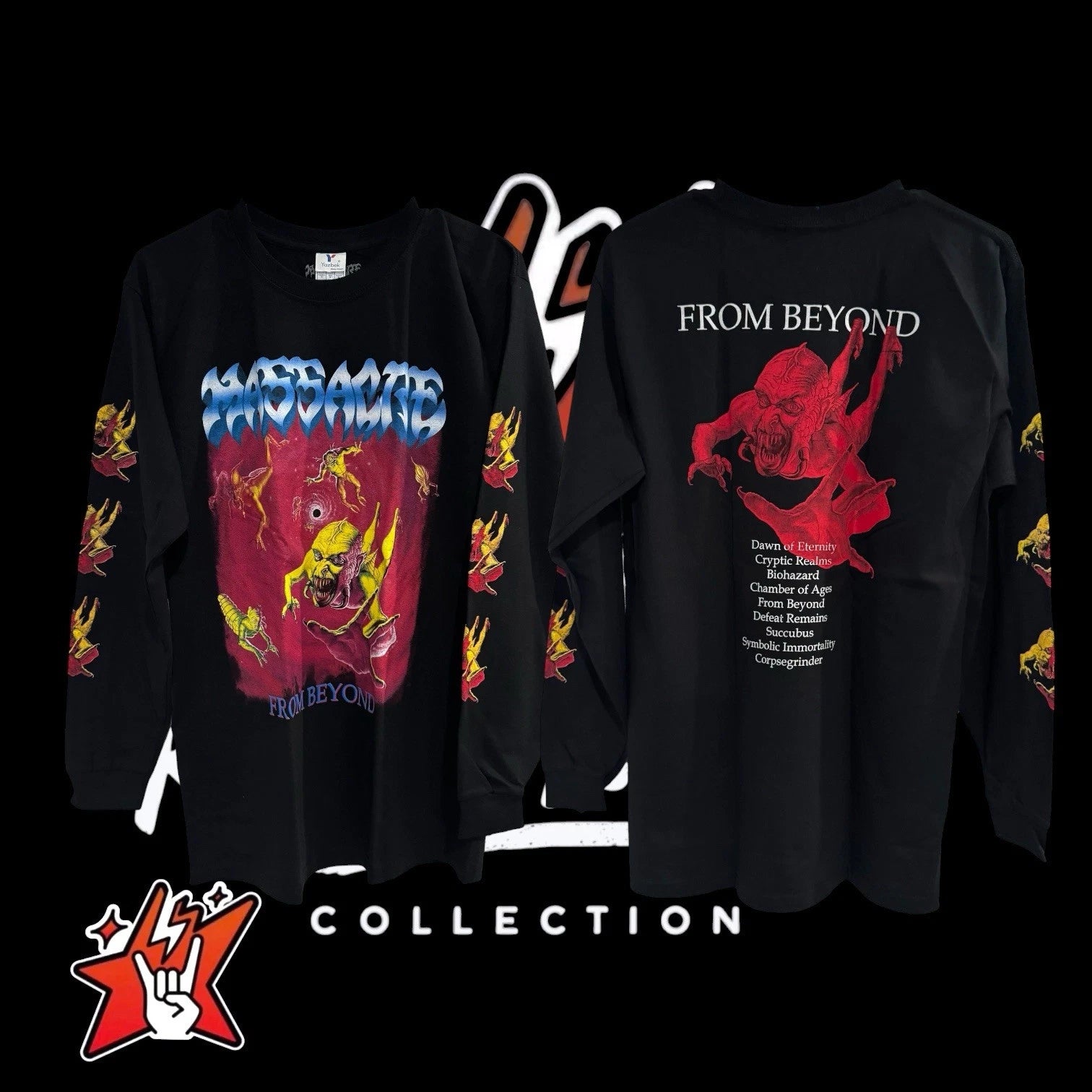 Massacre T-Shirt New Short and Long Sleeve Death Obituary Morbid Angel Autopsy