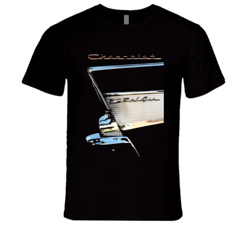 1957 Chevy Fin Chevrolet Black Classic Premium Gift T Shirt