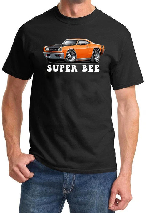 1968 Coronet Super Bee Full Color Tshirt NEW FREE SHIPPING