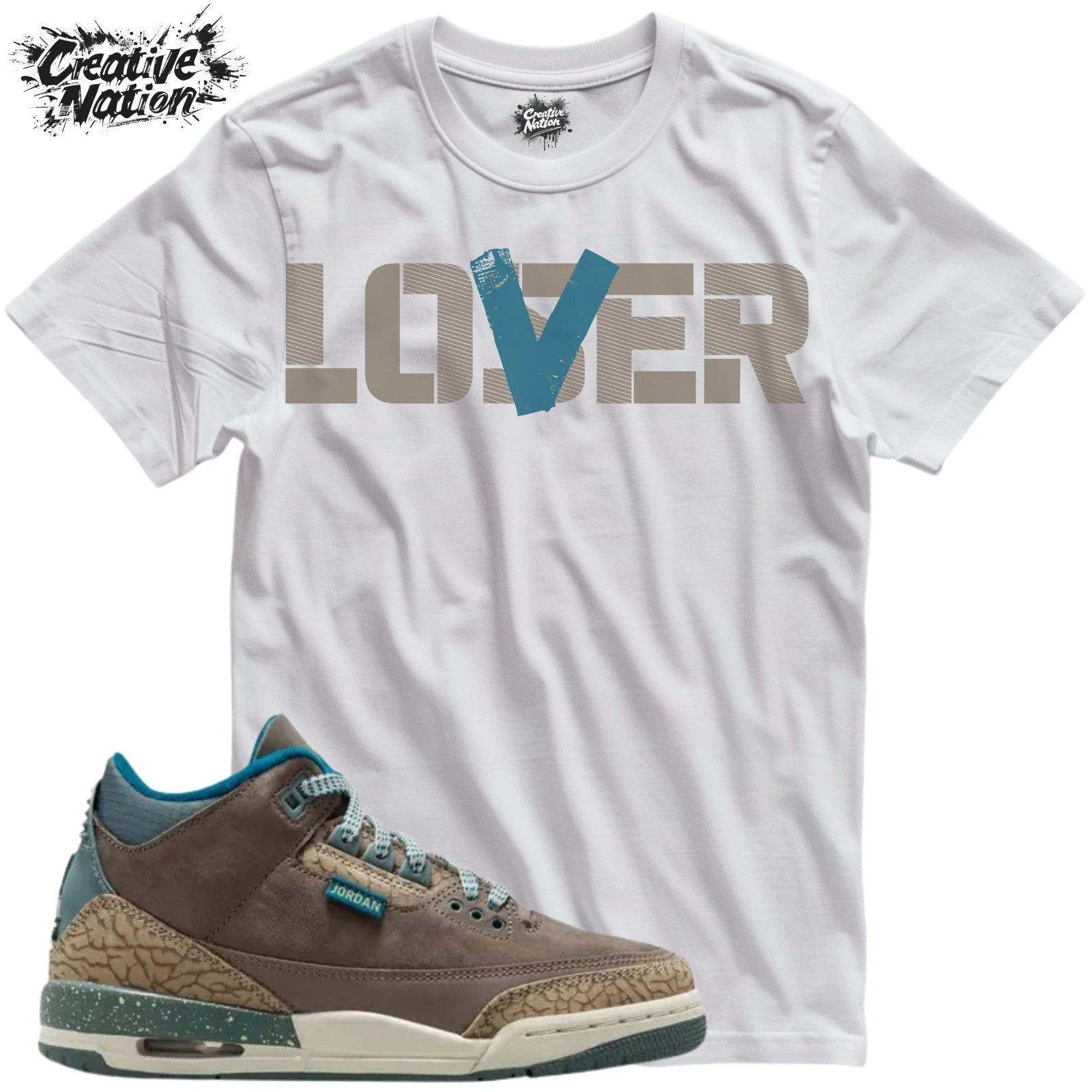 Shirt To Match 3 Olive Grey Unisex Tee Sneaker Shirt Lover Shirt For Sneaker Tee
