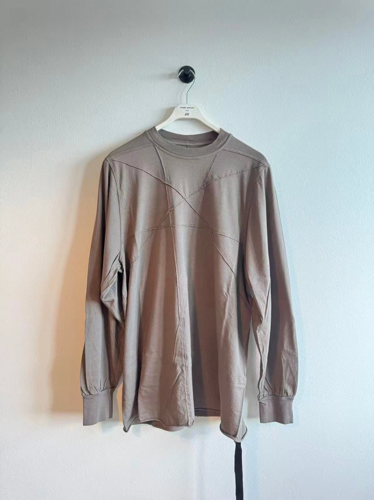 Rick Owens Drkshdw Jumbo Long Sleeve T Shirt Size M