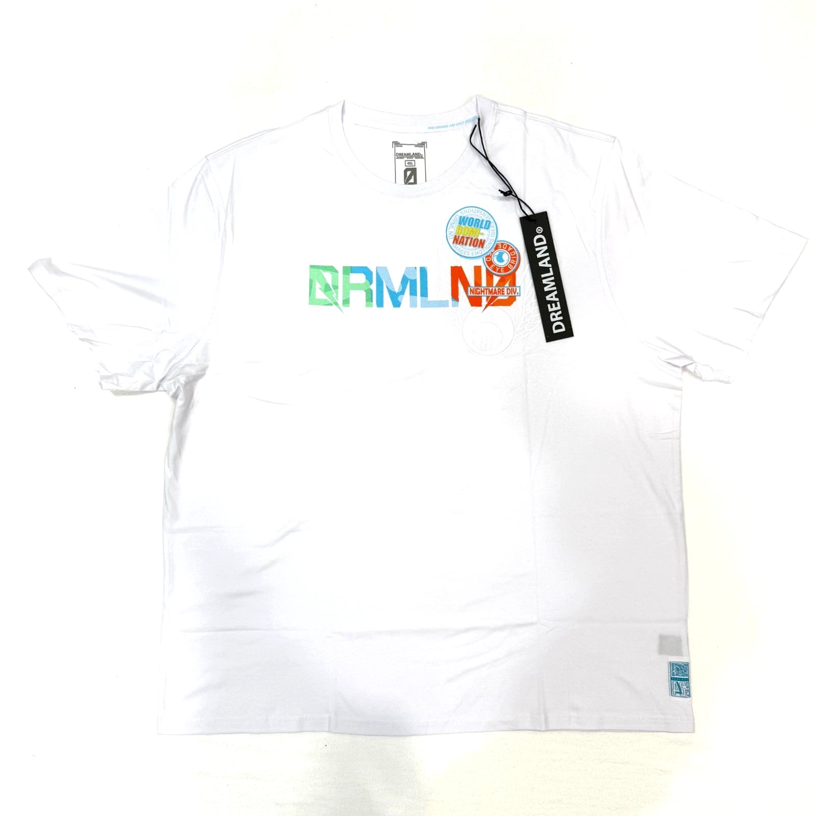 Dreamland Men's Big & Tall TShirt White Majestic Design Comfortable Graphic 4XL