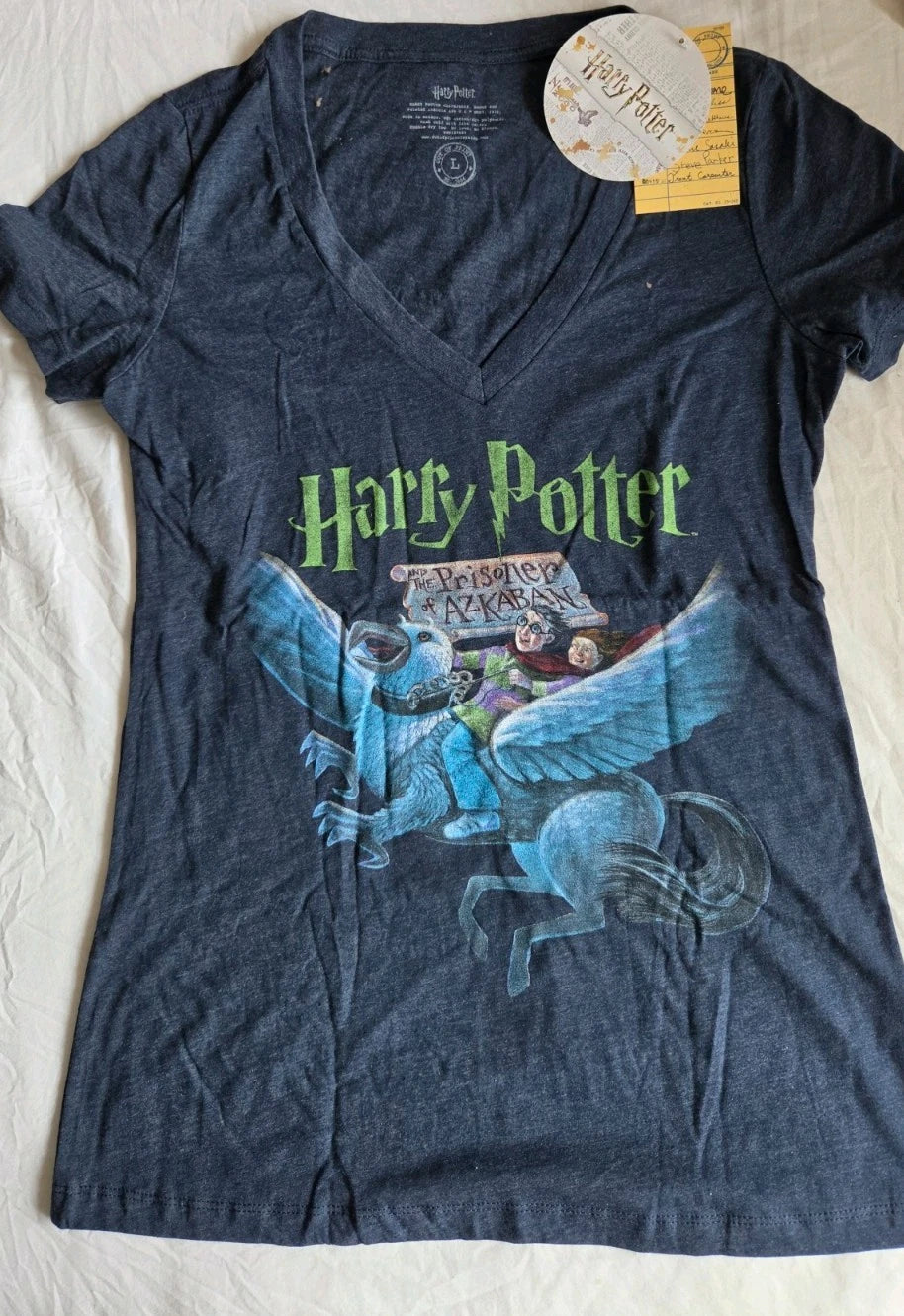 Tshirt Harry Potter and the Prisoner of Azkaban Bookcover Design By Out Of Print