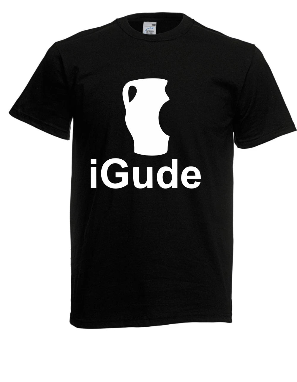 Men's T-Shirt iGude I Sayings I Funny I Fun I to 5XL