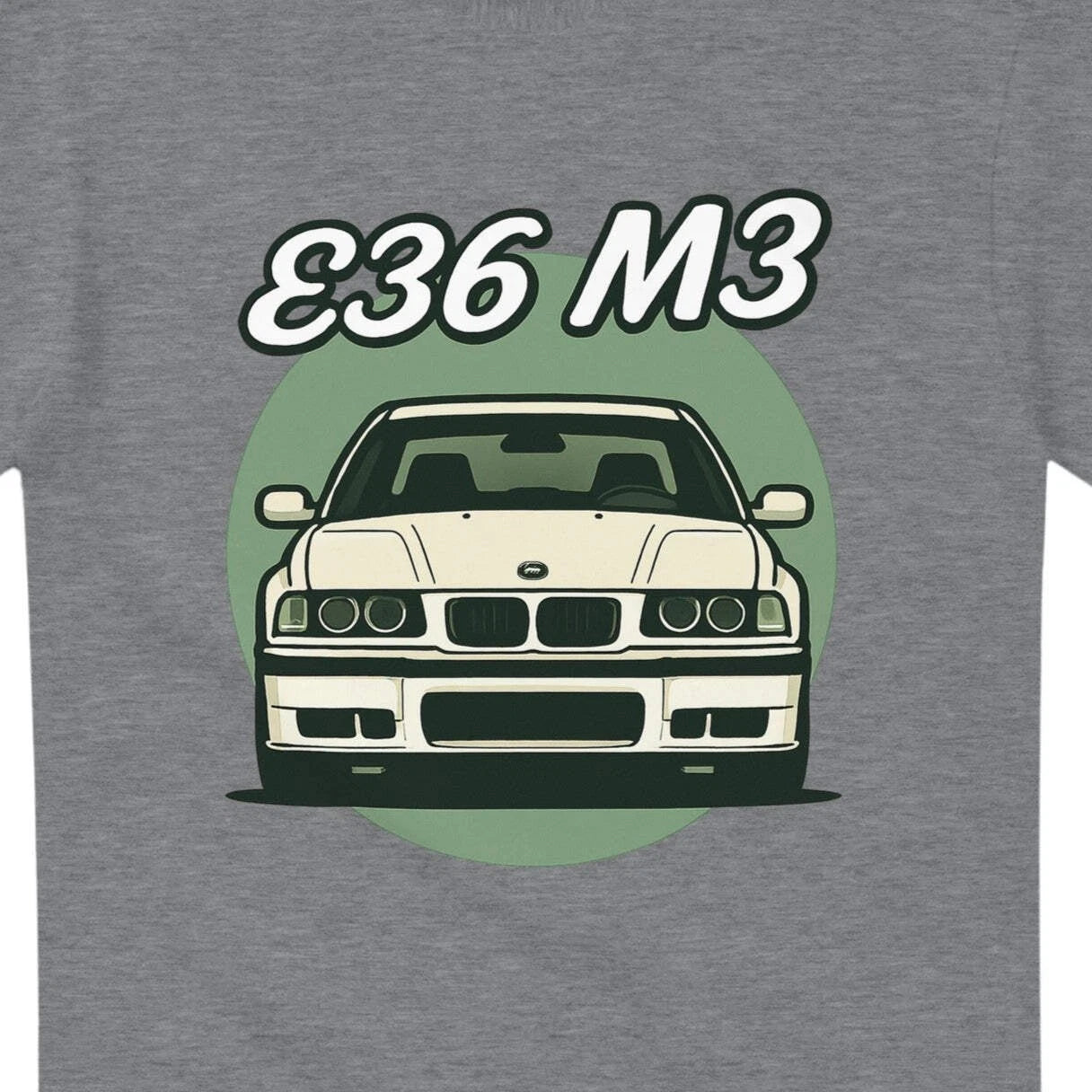 E36 M3 T-Shirt E36 M3 T-Shirt An inspired design for a BMW E36 M3 driving enthus