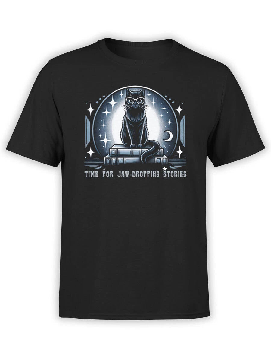 FANTUCCI Cats T-Shirt Collection | Time For Stories T-Shirt | Unisex