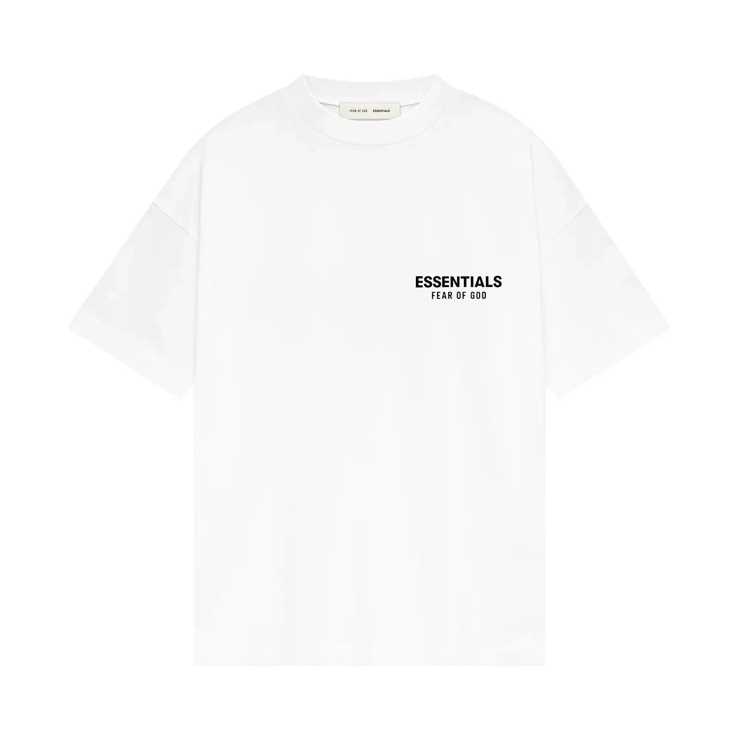 Fear of God Essentials Classic Tee 'Bright White' XS Size Oversized T-Shirt SS25