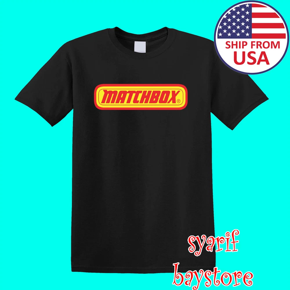 Matchbox Toys Men's Black Size S to 5XL
