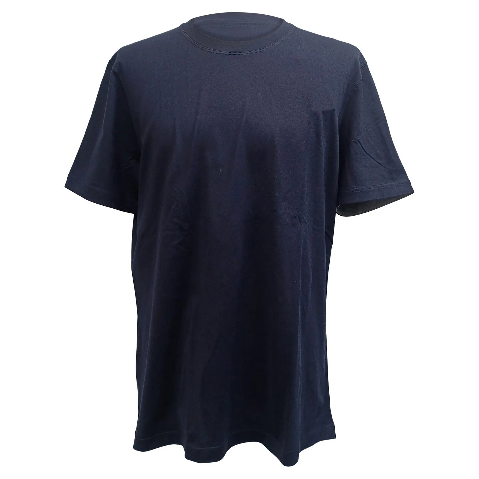 Brunello Cucinelli Slim-Fit Crewneck T-Shirt In  Cotton Men Blue Size 56