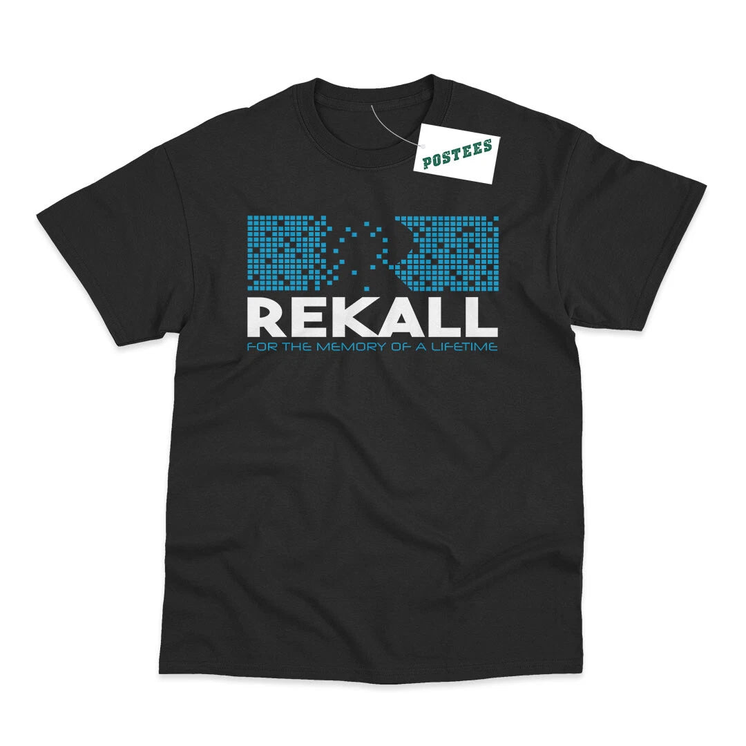 Rekall Inspired by Total Recall Printed T-Shirt