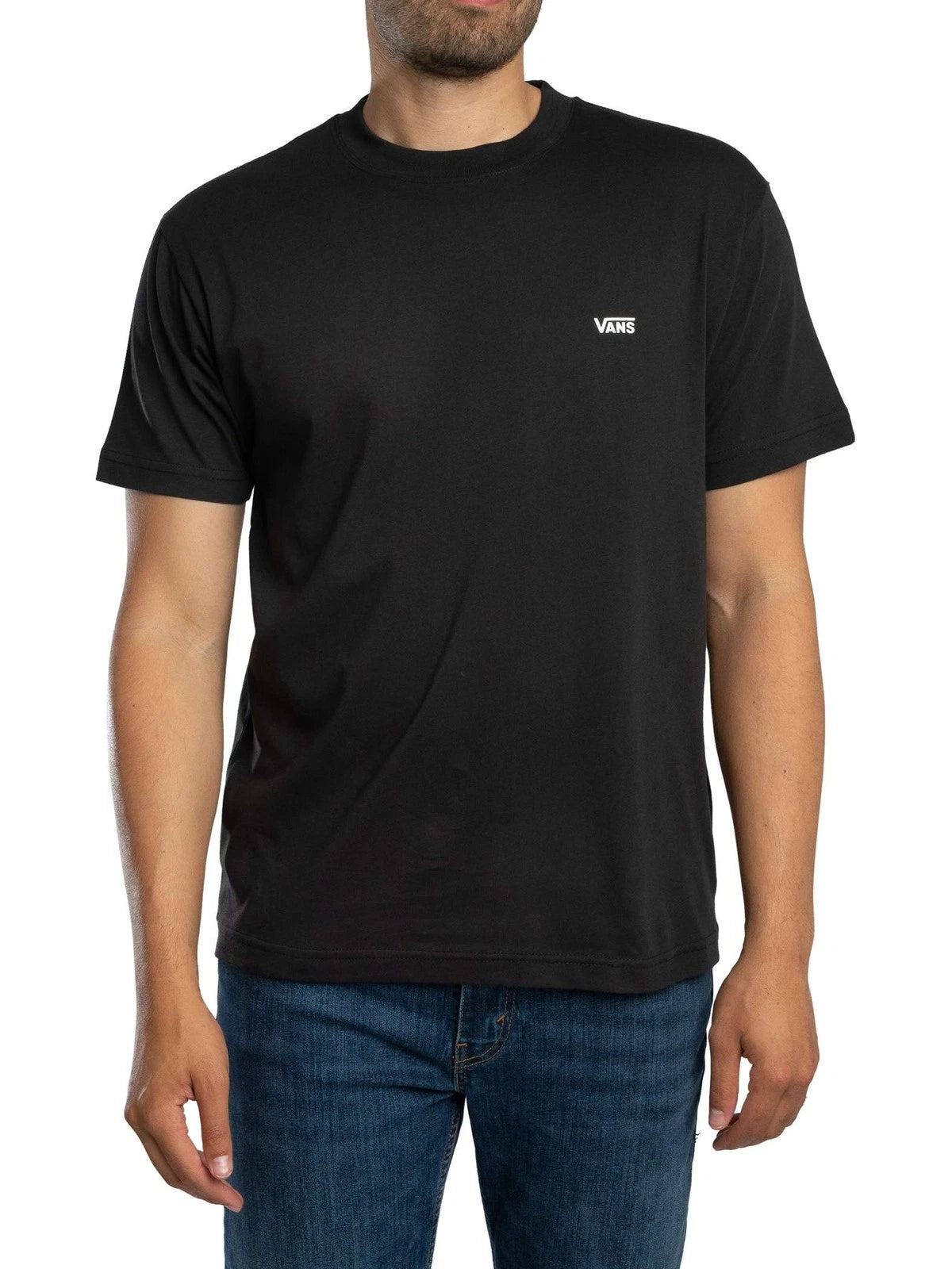 Vans Men's Left Chest Logo T-Shirt, Black