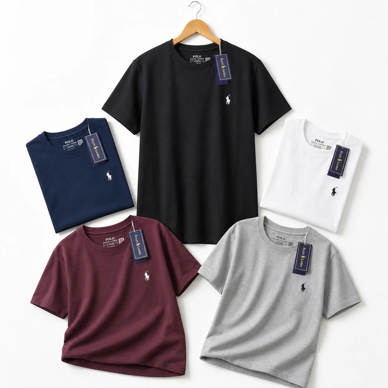 Polo Ralph Lauren Men’s Cotton T Shirt Crew Neck Short Sleeve