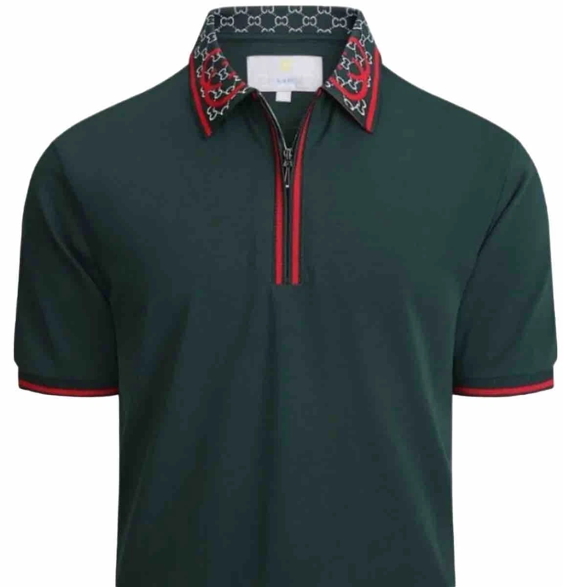 Men's Luxurious Fine Cotton Polo Shirt,Italian Style,Stretch M to 3XL……C8.A