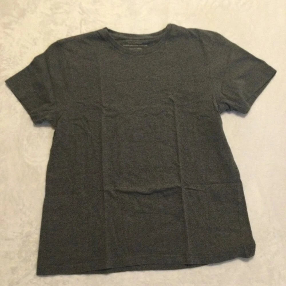 BANANA REPUBLIC Premium Pima Cotton Crew Neck T Shirt M Men's Gray