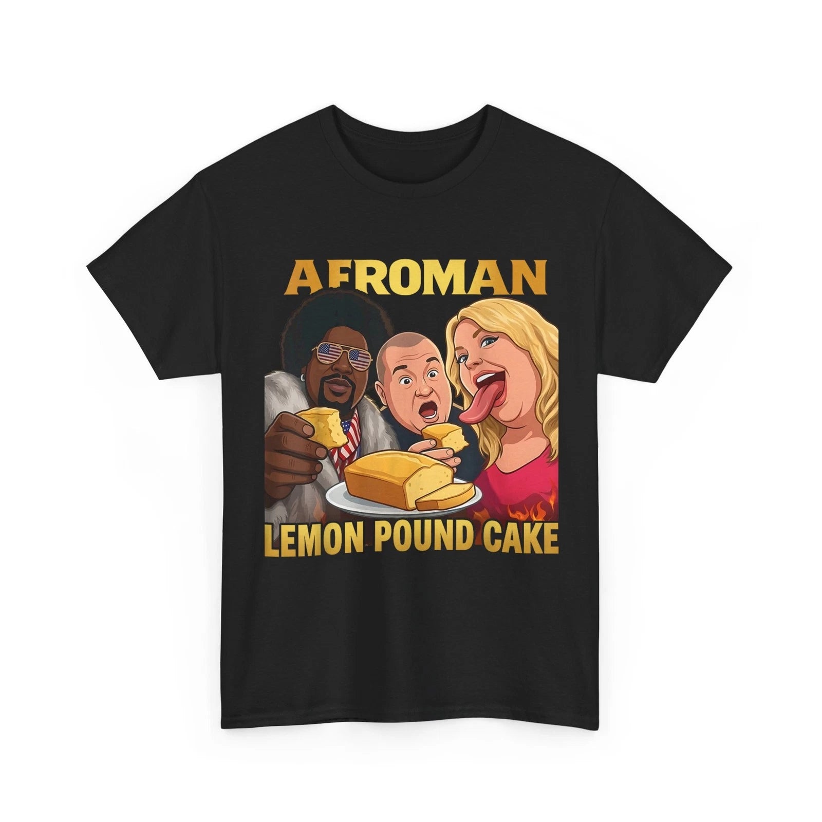 Afroman Lemon Pound Cake Funny T-Shirt