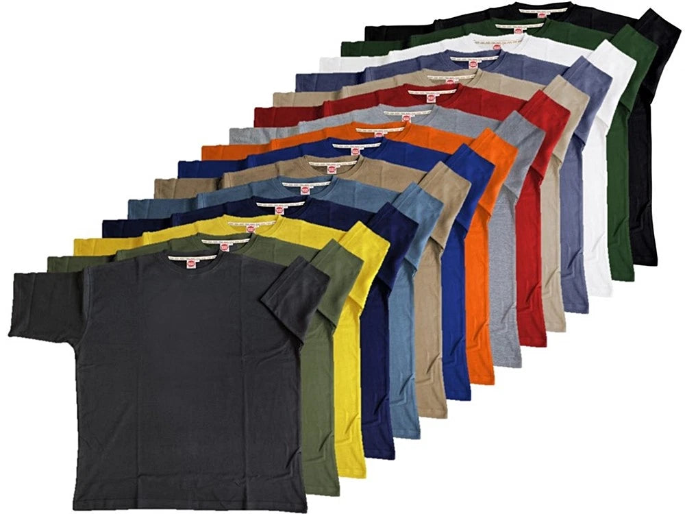 Plus sizes!!! Basic T-Shirt HONEYMOON in 15 Colours 3XL to 15XL