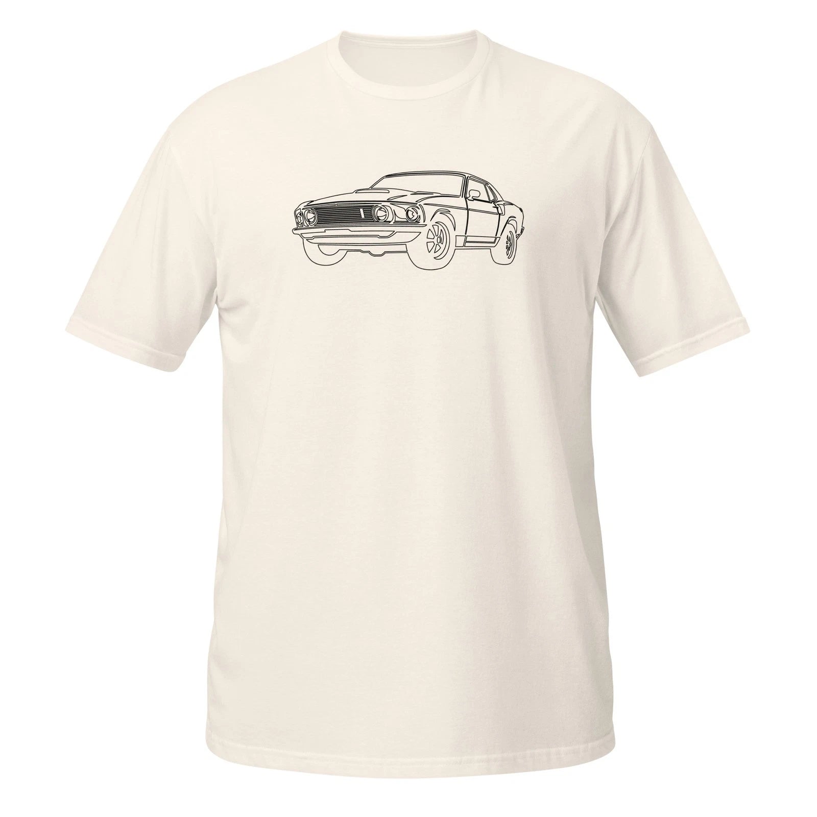 Comfy T-Shirt For Ford  Fastback 1969 Car Lovers Birthday Gift Stylish Tee Shirt