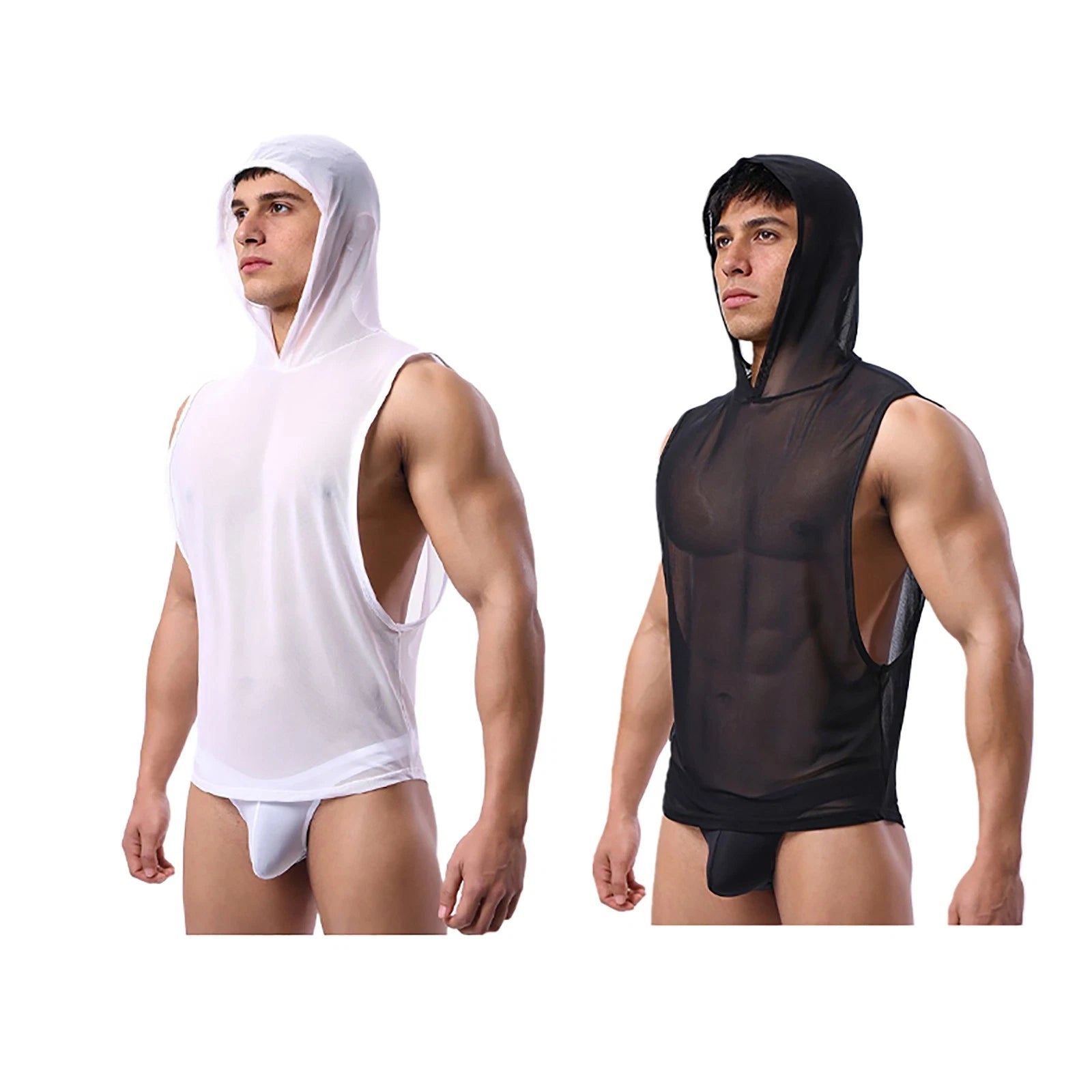Men's Shirts Daily Wear Tank Top Workout T-Shirt Basic Undershirts Sleeveless