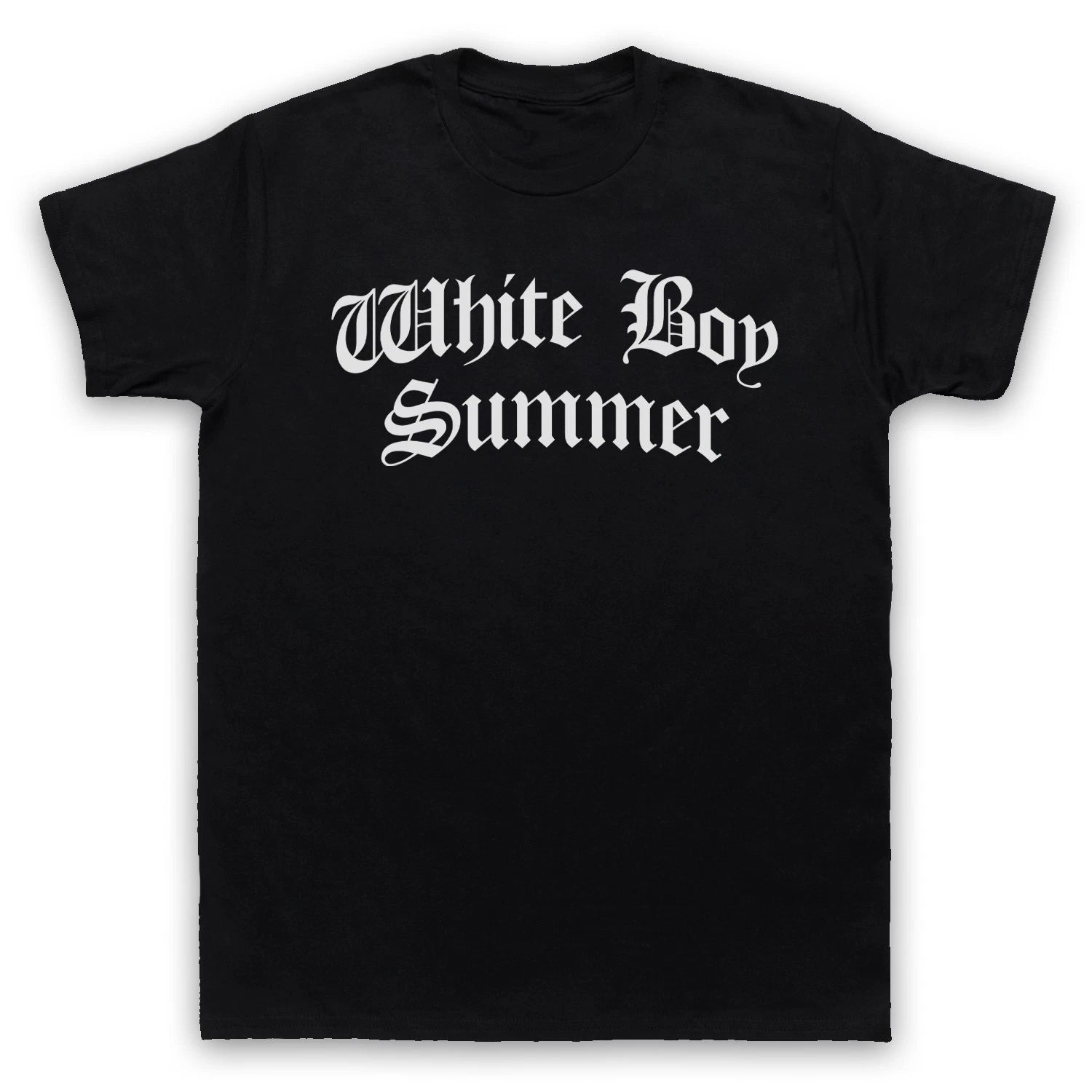 White Boy Summer Hip Hop Rap Funny Slogan T-Shirt All Sizes Cols