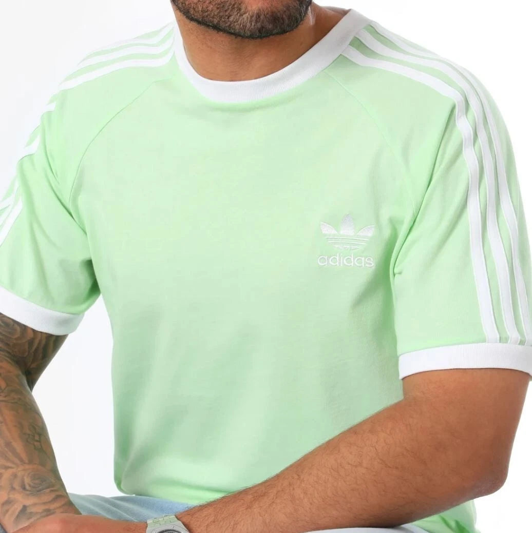 NEW MENS ADIDAS ORIGINALS CALIFORNIA TREFOIL TEE SHIRT ~SIZE 2XL  #IM9391