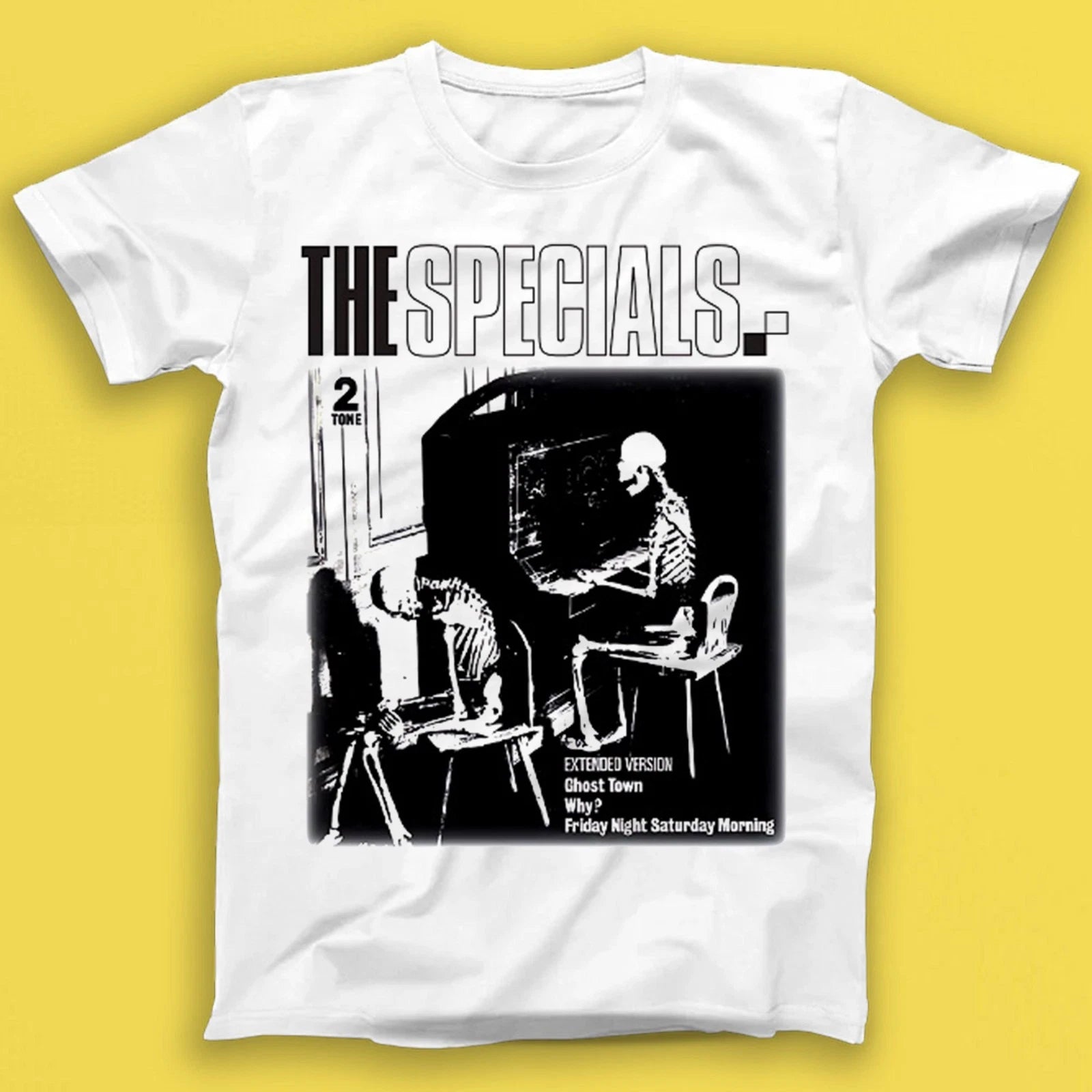 The Specials Ghost Town 2tone Ska Reggae Music Best Seller Gift Tee Tshirt 2912