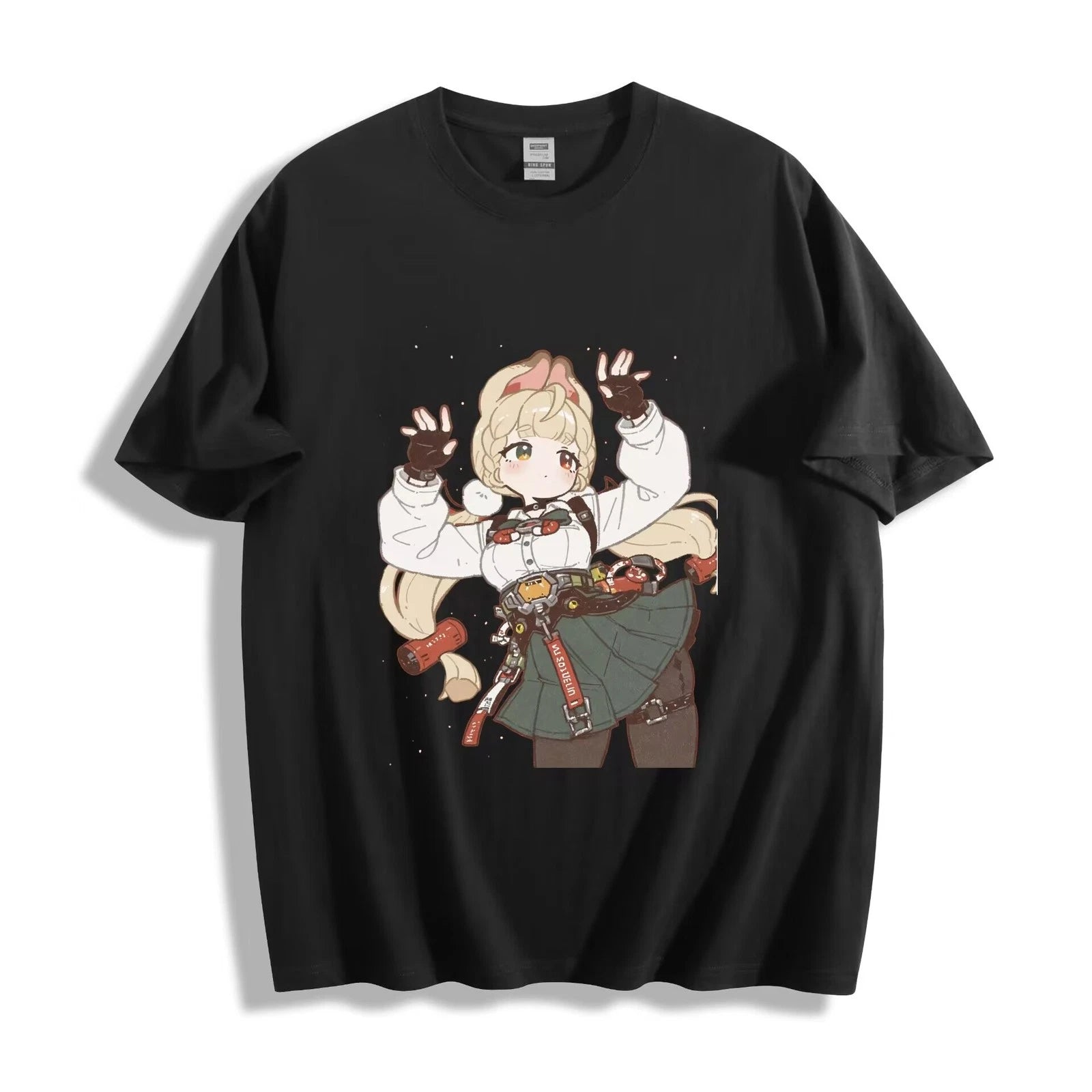 Zenless Zone Zero Alice Chibi T - Shirt | Adorable Anime Game Character Tee