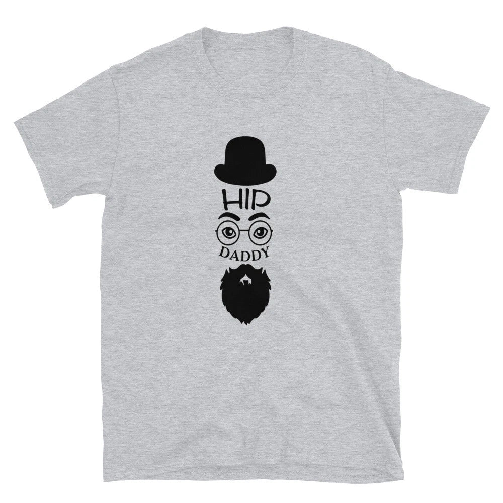 Hip-Daddy Cool Hipster Dad Loving Family T-Shirt
