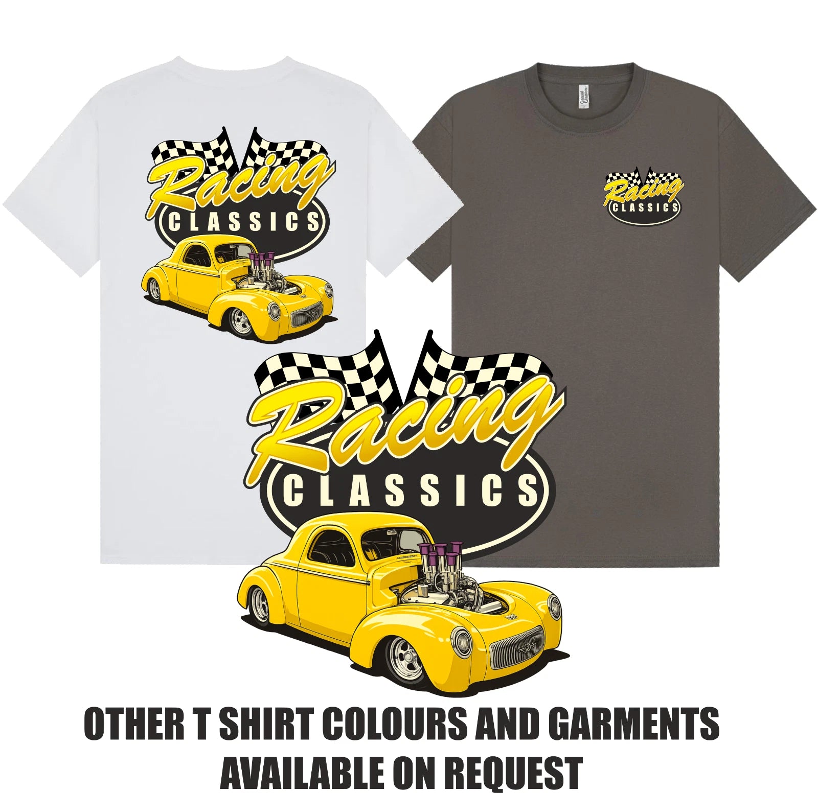 Racing Classics Willys Drag Car ProStreet Racer T Shirt S-5XL