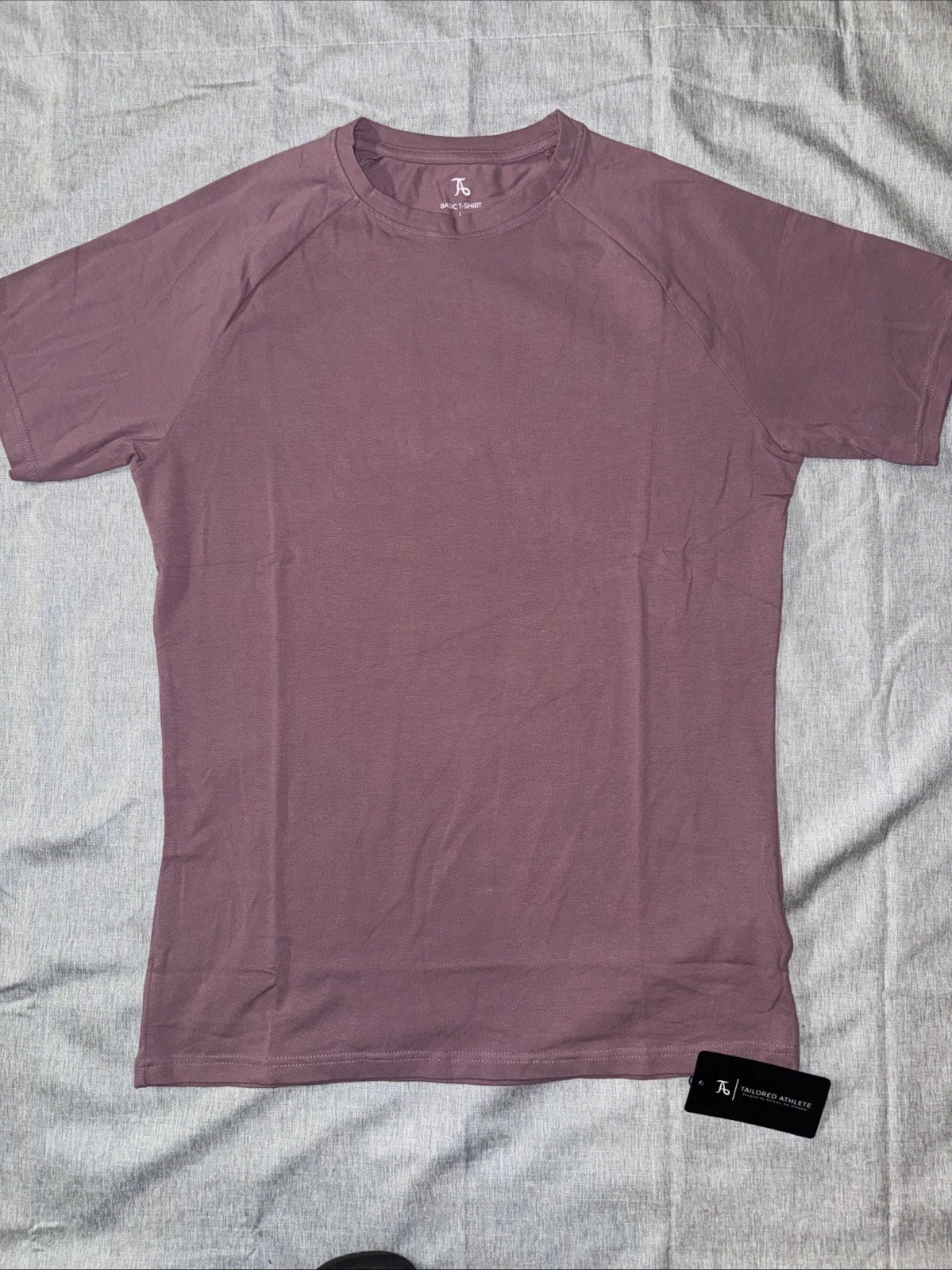 Athletic Fit T-shirt In Dusty Lilac-Large -Brand- Tailored Athlete